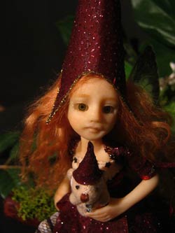 Ooak Fairy Rubinia - Galleria